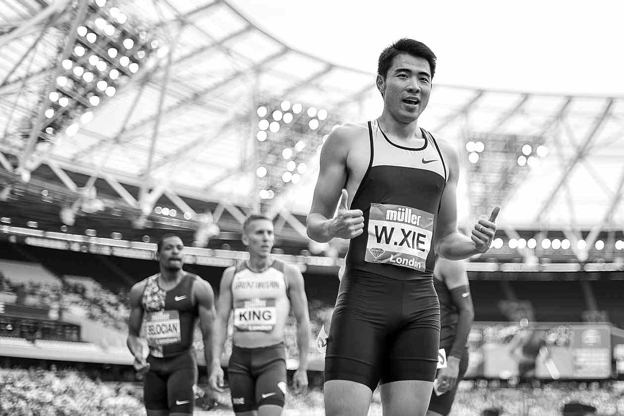 谢震业200米夺冠破亚洲纪录 谢文骏夺得男子110米栏金牌二谢狂飙